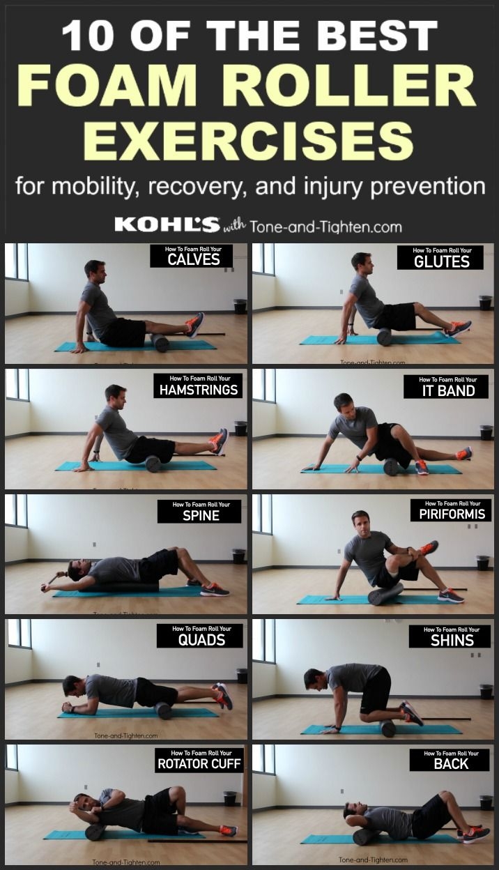 10 Of The Best Foam Roller Exercises site title