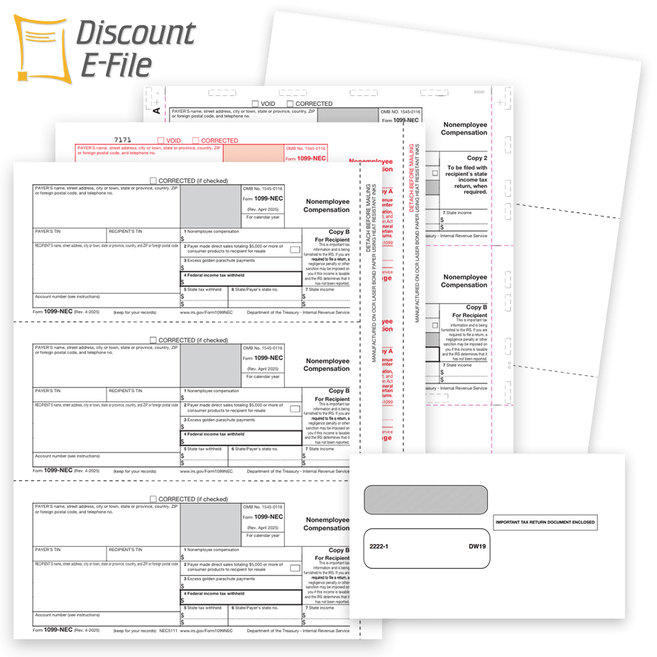 1099 Tax Forms At Discount Prices DiscountTaxForms