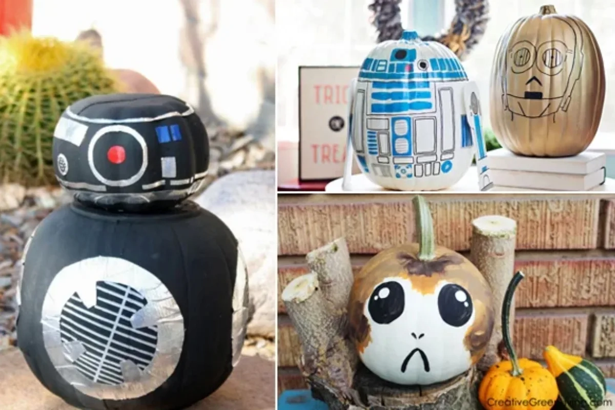 Star Wars Pumpkin Painting