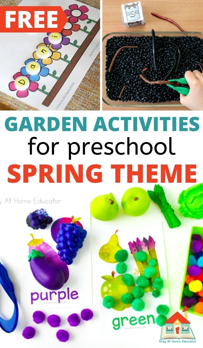 20 Garden Themed Printables For Preschoolers Stay At Home Educator 20 Garden Themed Printables For Preschoolers Stay At Home Educator