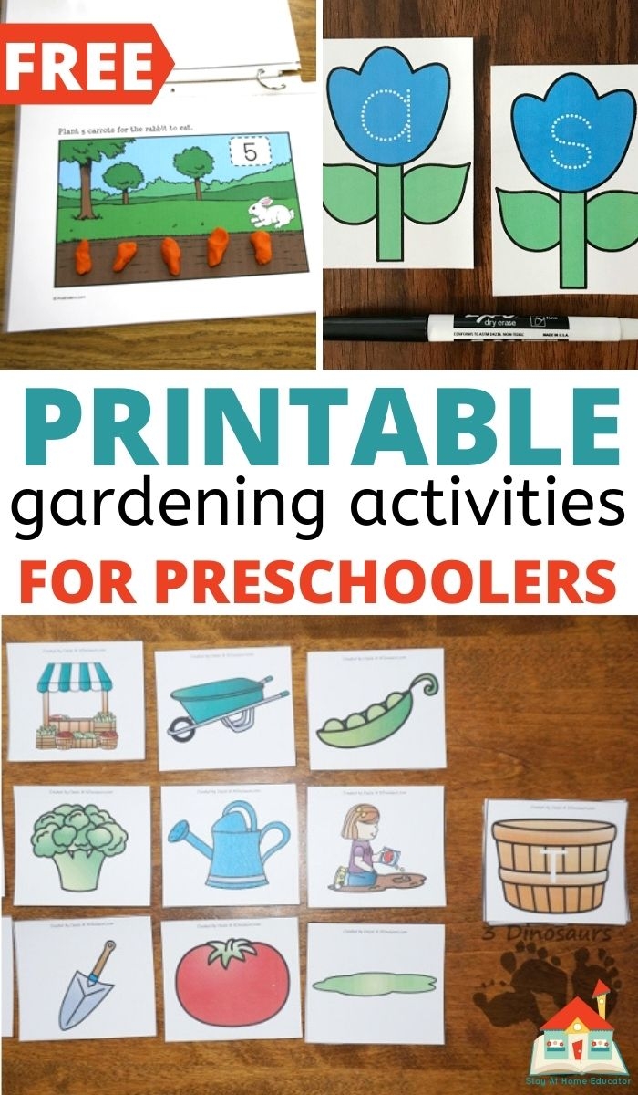 20 Garden Themed Printables For Preschoolers Stay At Home Educator 20 Garden Themed Printables For Preschoolers Stay At Home Educator