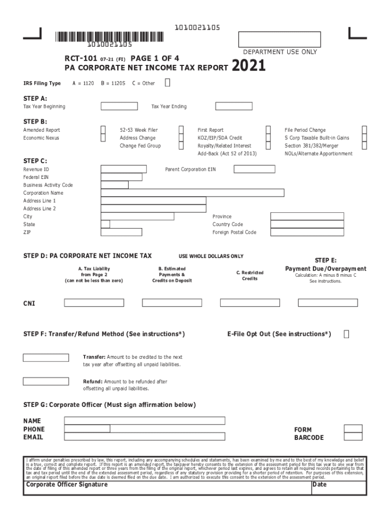 2021 Rct 101 Fill Out amp Sign Online DocHub
