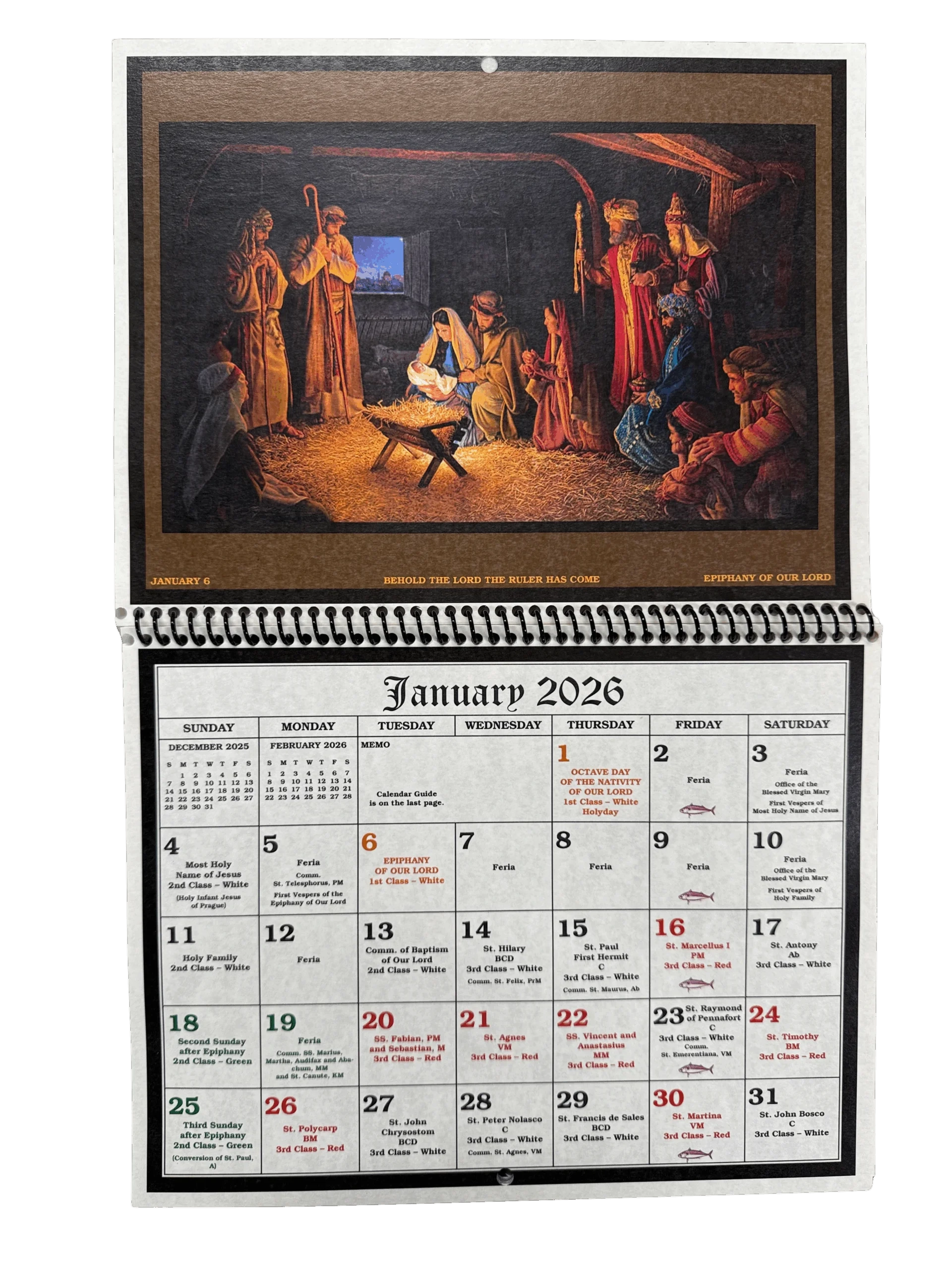 2026 Liturgical Calendar