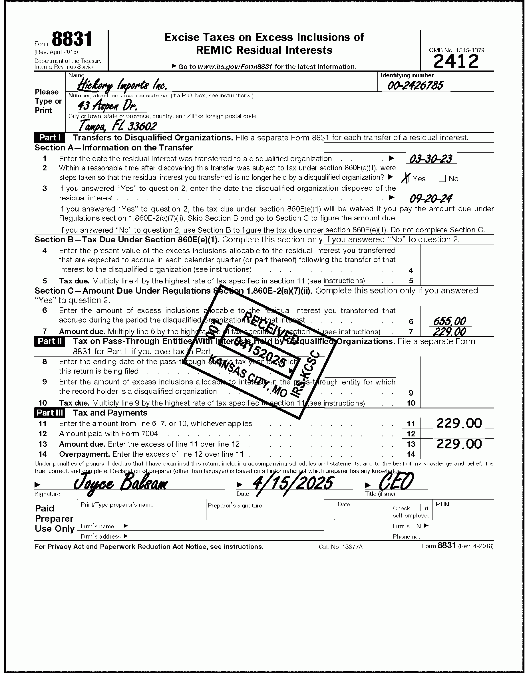 2026 Irs Form 2848 Printable