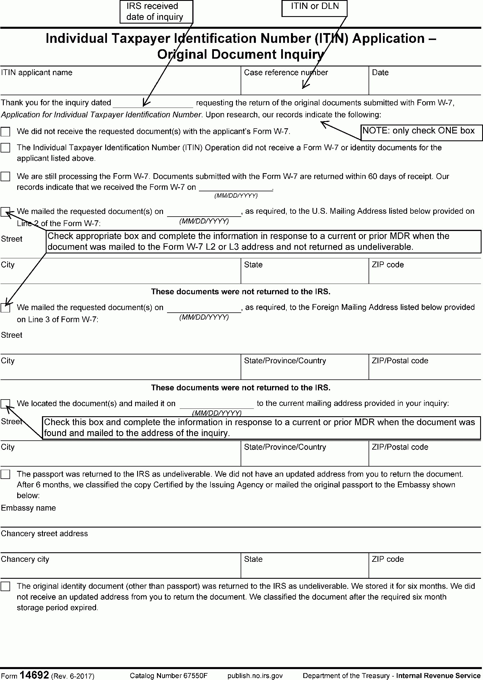 3 21 263 IRS Individual Taxpayer Identification Number ITIN Real 