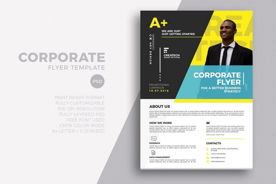 50 Business Flyer Templates Word amp PSD Design Shack