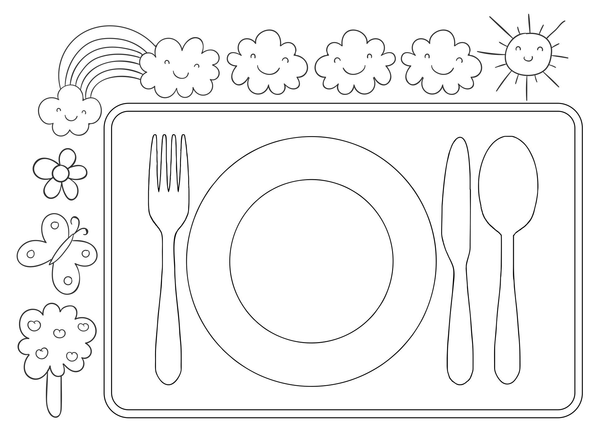 8 Placemats Kids Ideas Placemats Kids Placemats Printable Placemat