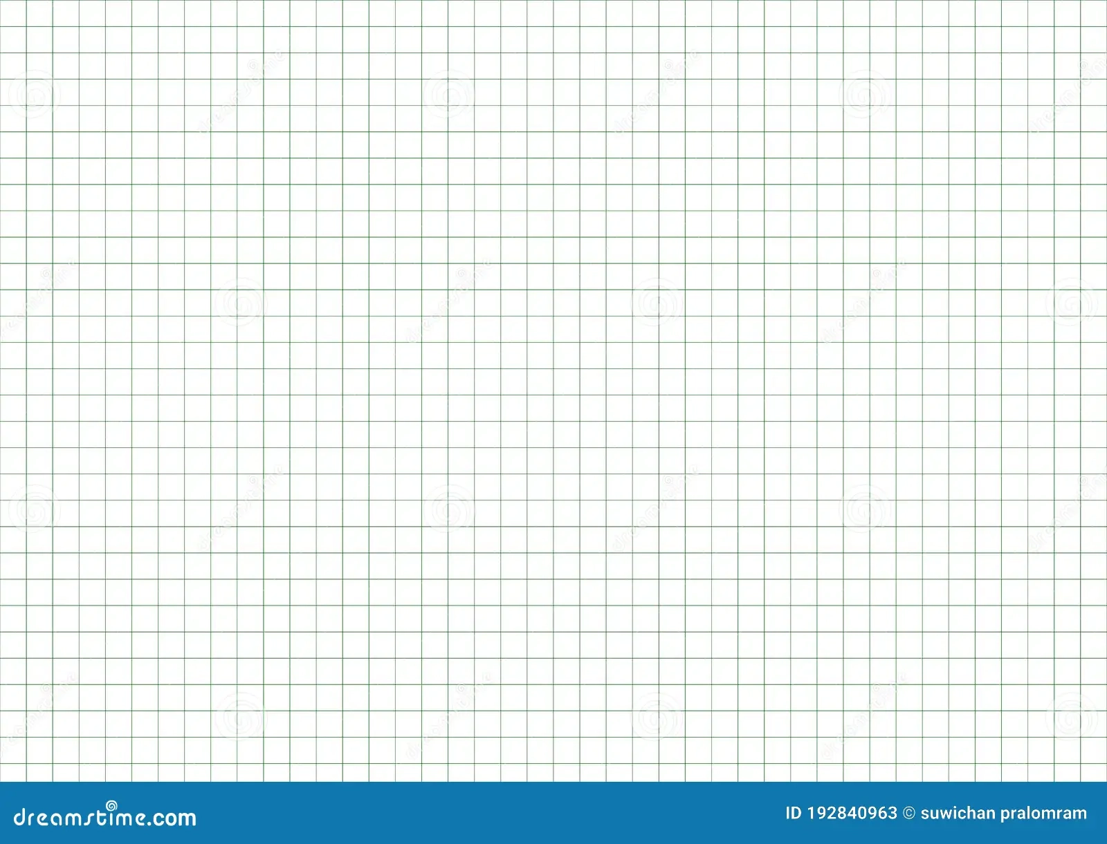 A3 Size Chart Paper With 1 Cm Green Grid Lines Stock Illustration 