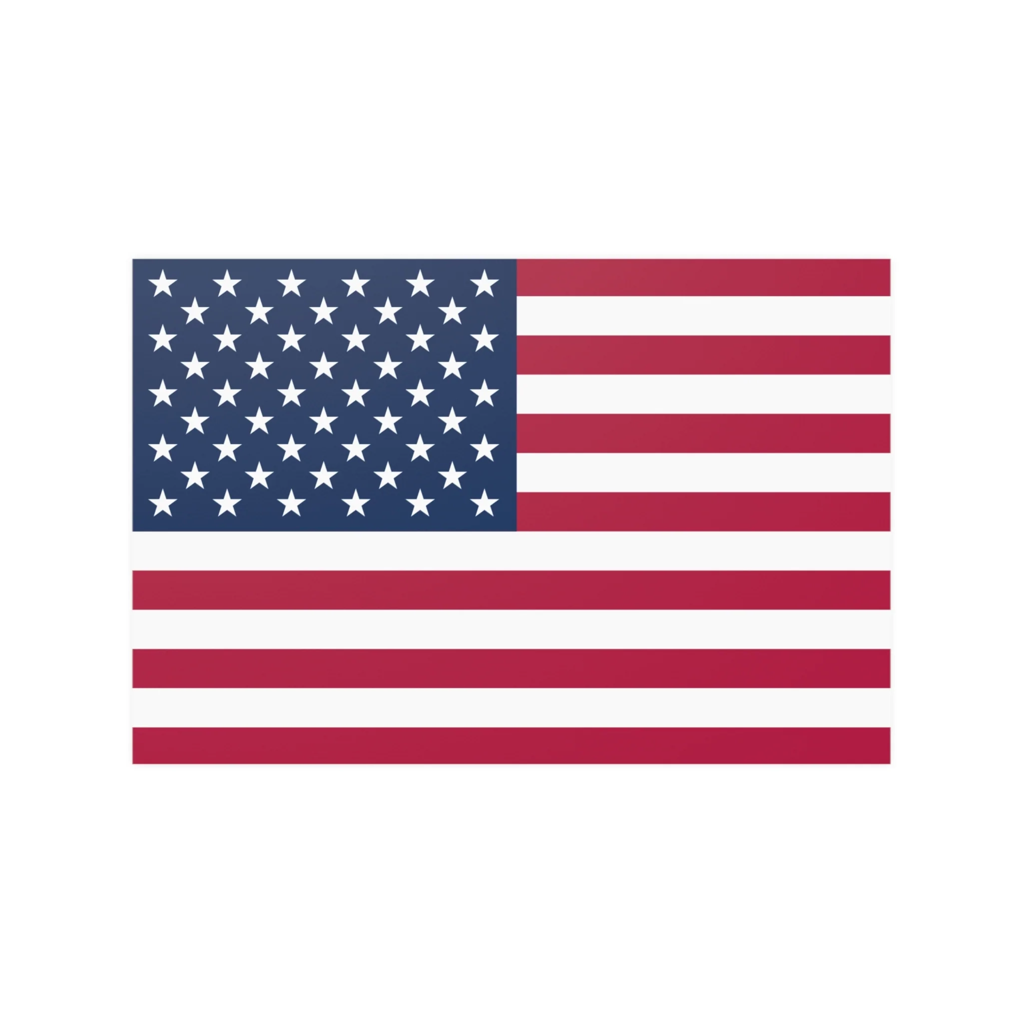 American Flag Poster 18 X 12 