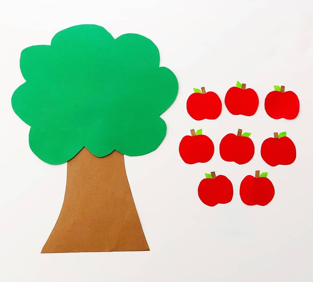 Apple Tree Printable Template