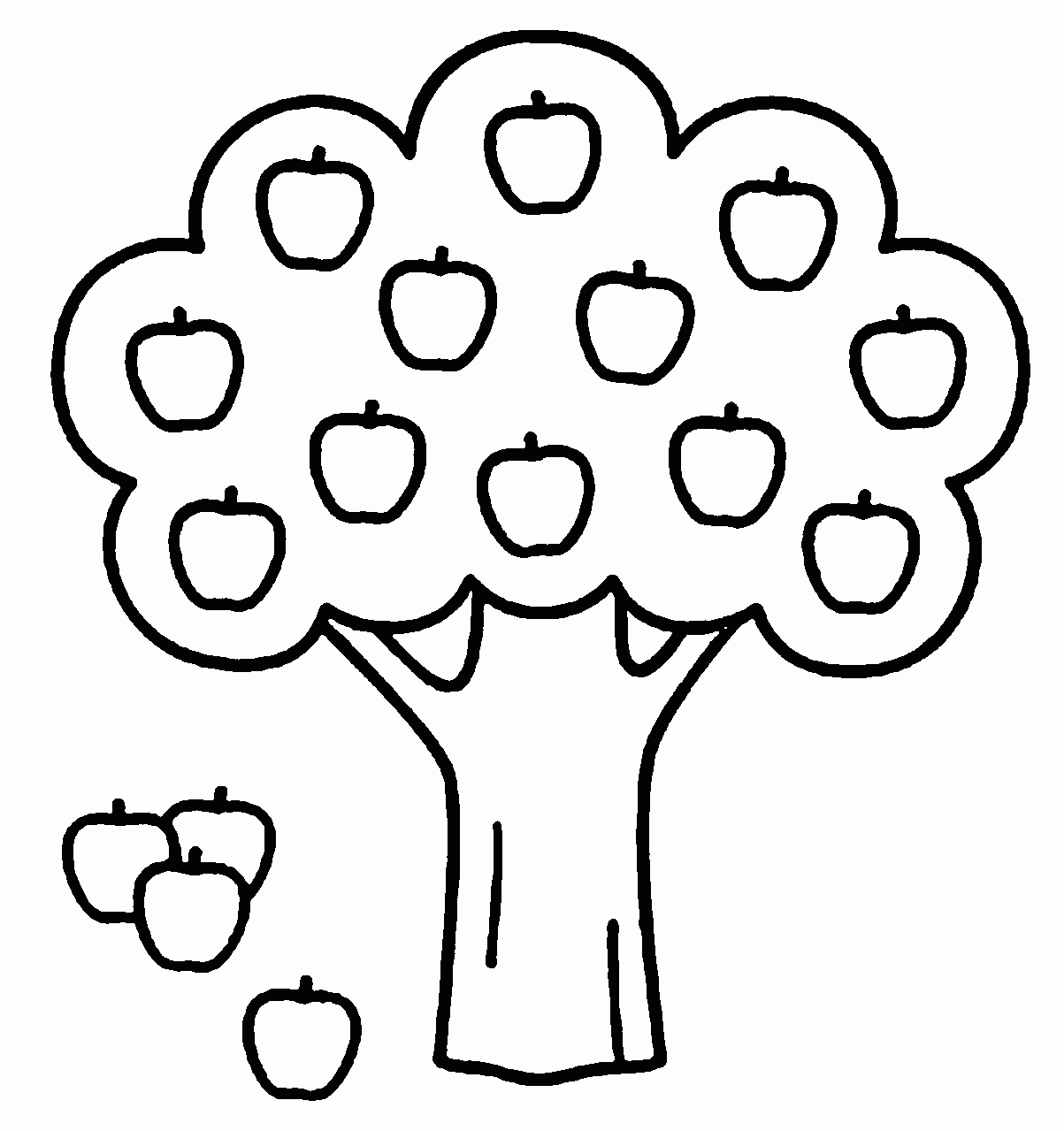 Apple Tree Printable