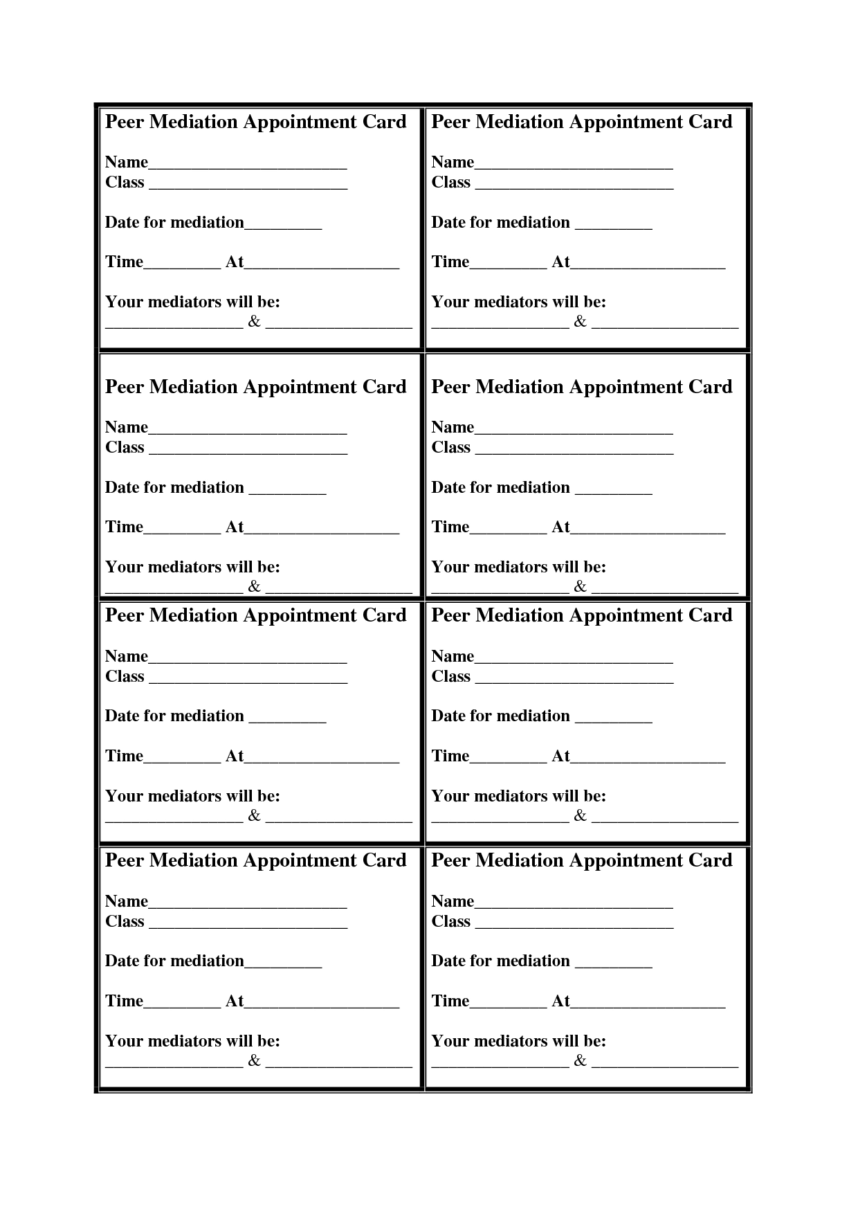 Appointment Reminder Template Exam Paper Template