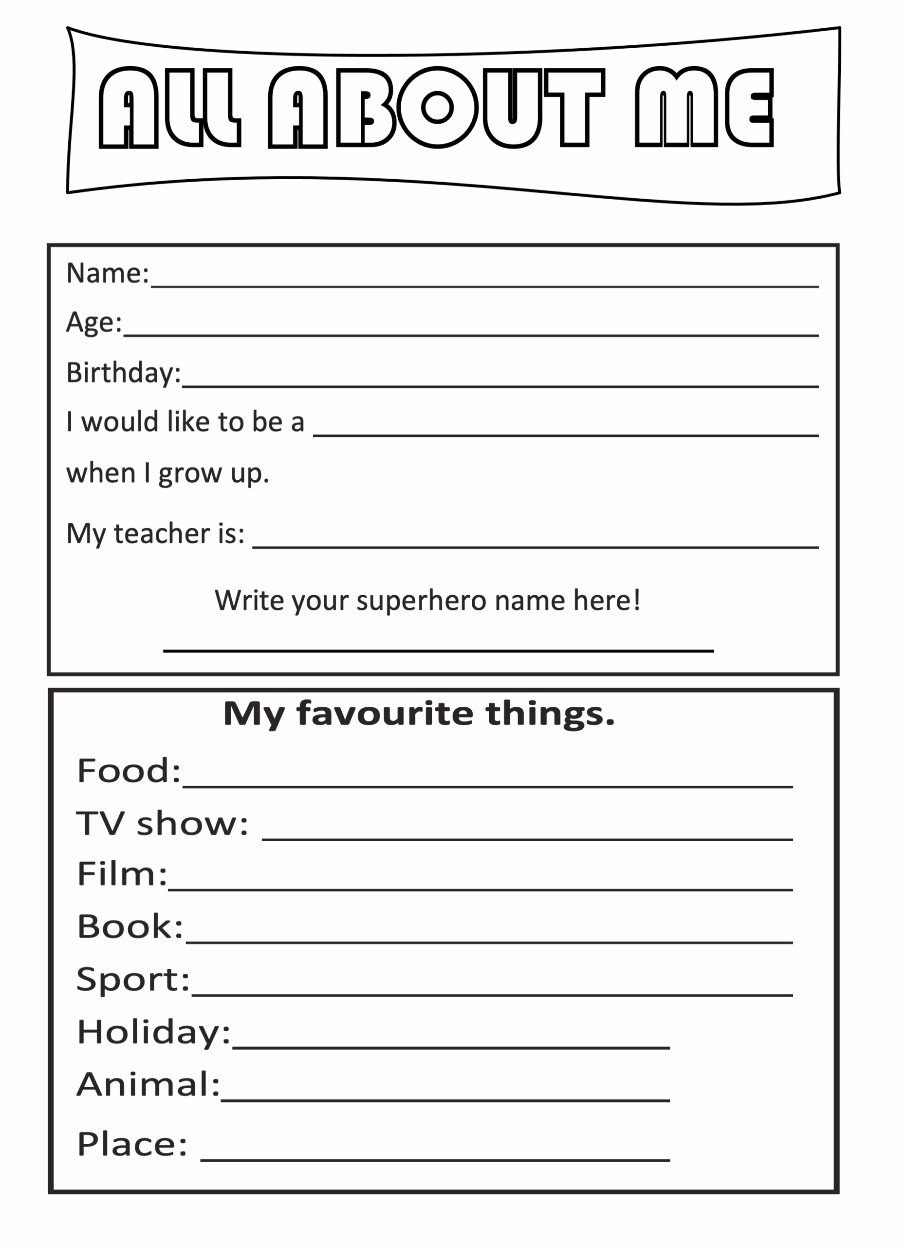 Life Skills Worksheets Free Printable
