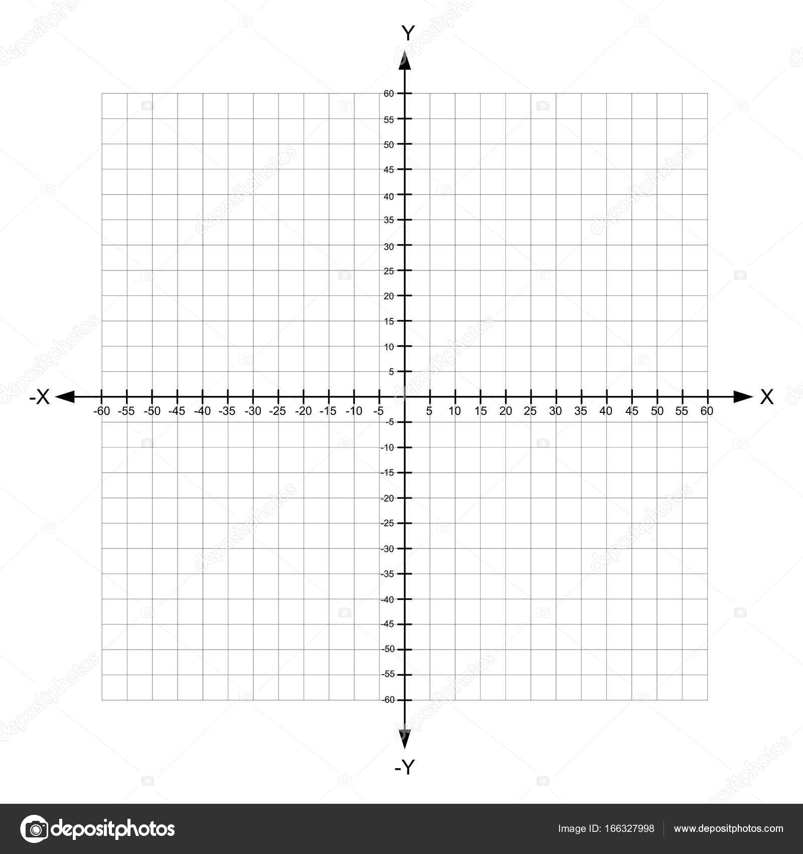 Graphing Paper With Numbers On X And Y Axis