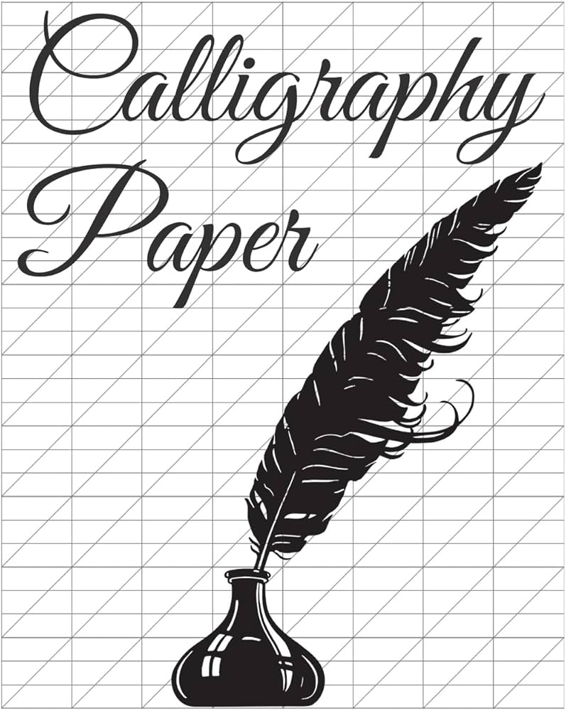 Calligraphy Paper 150 Large Sheet Pad Perfect Calligraphy 