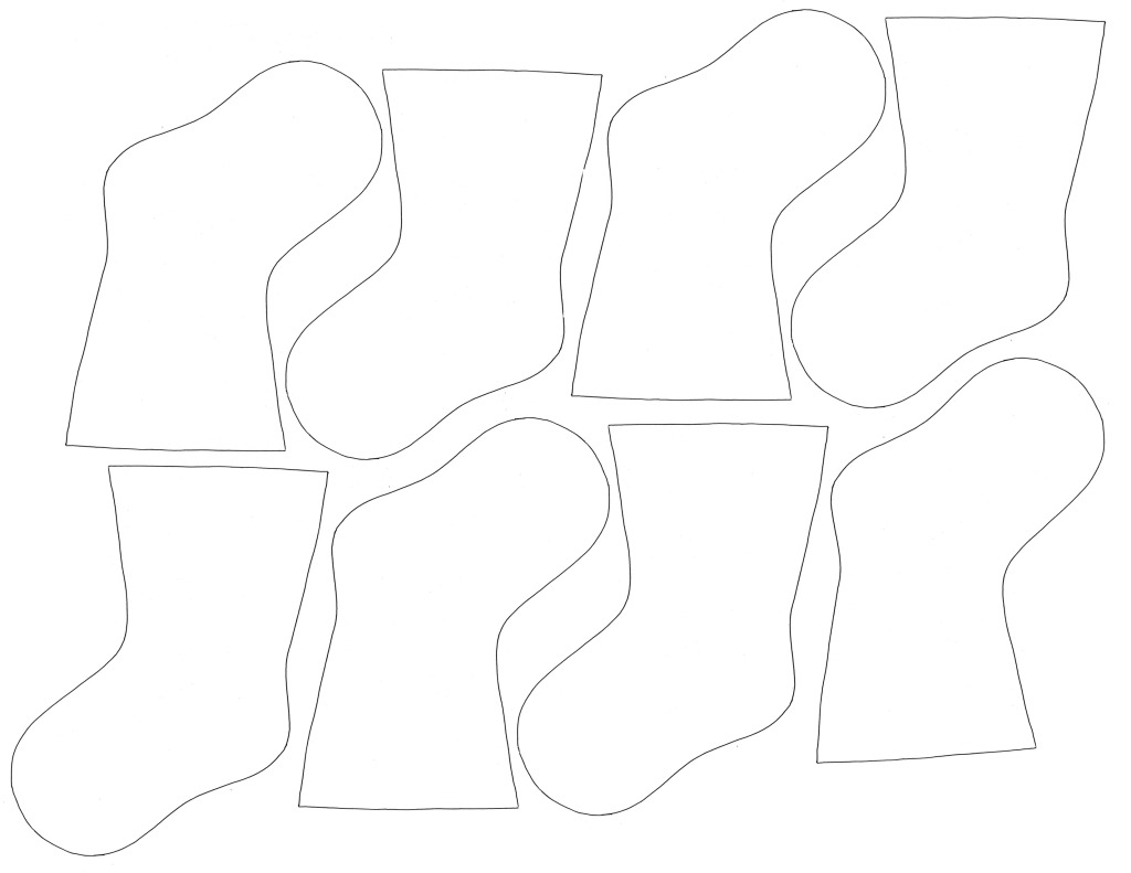 Christmas Stockings Printable Templates
