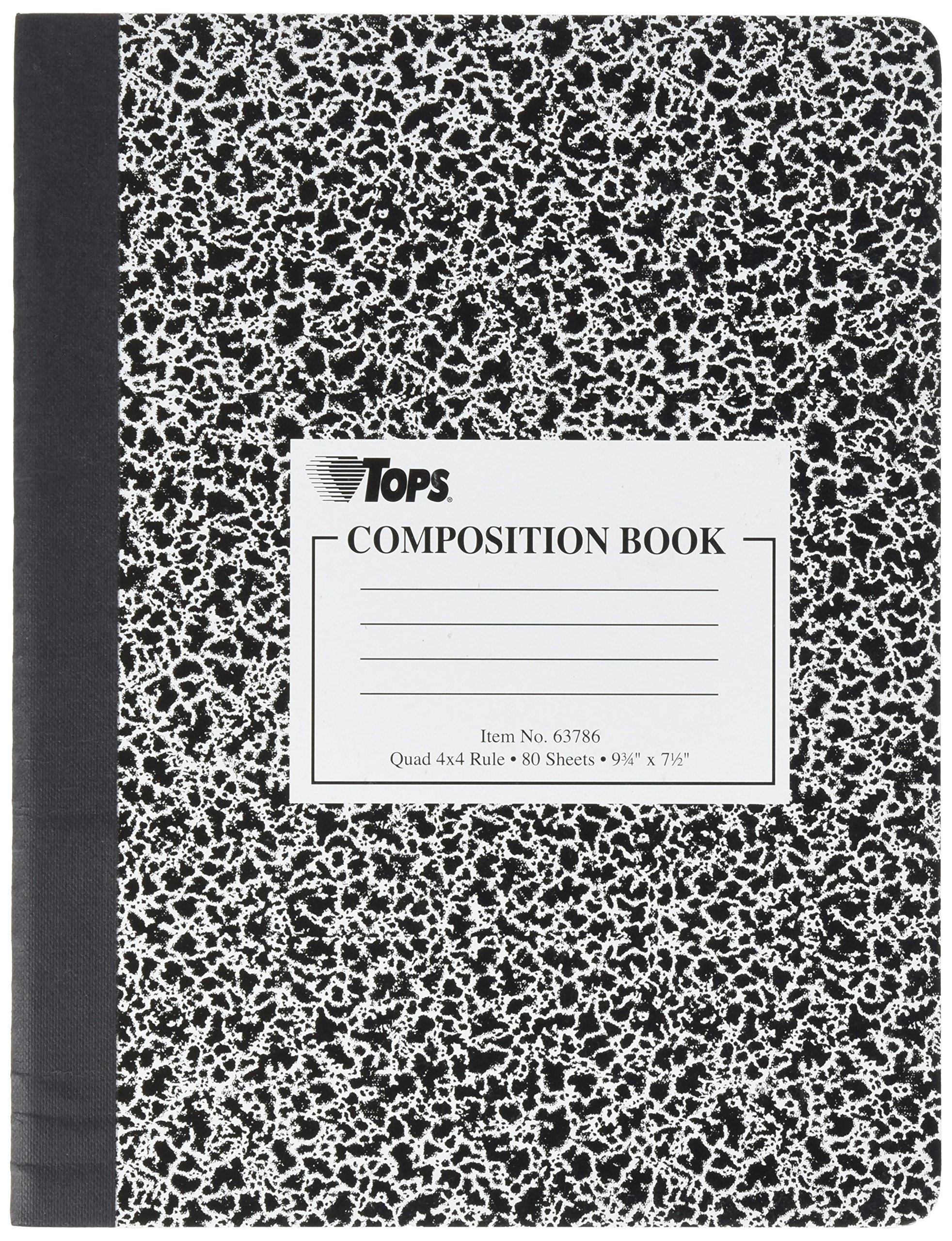 Free Printable Composition Lined 9.75x7.5 Paper Template