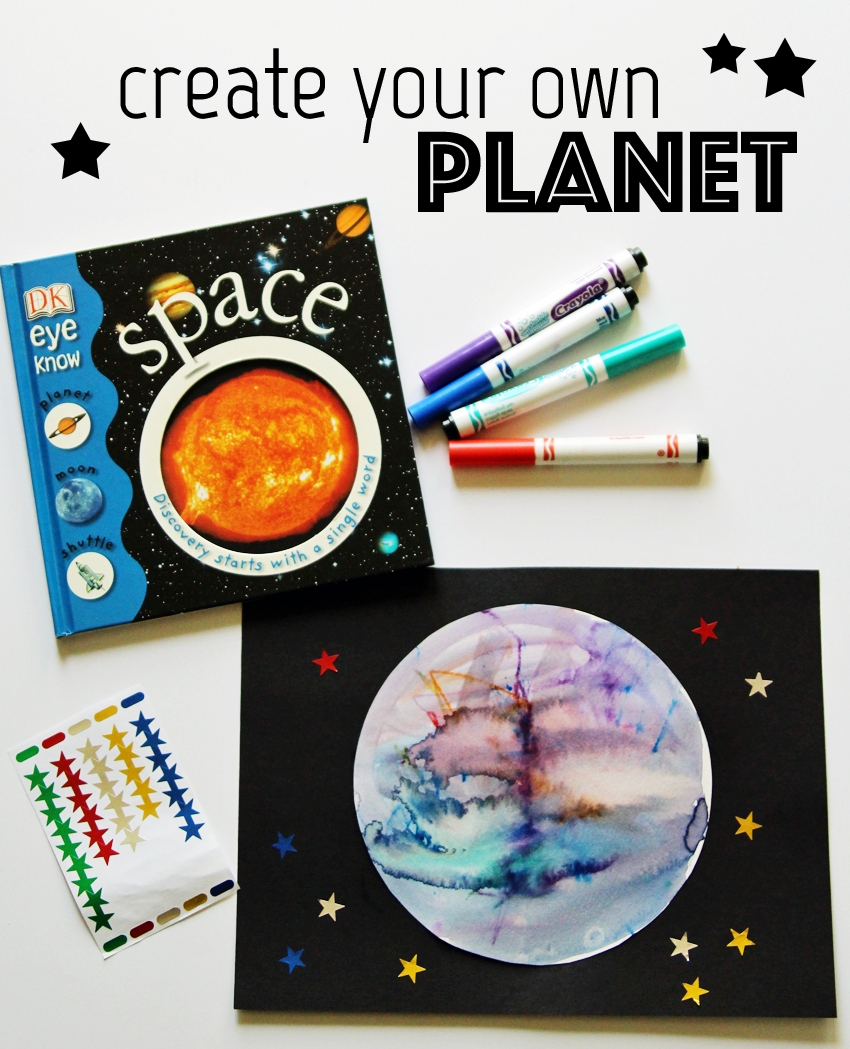 Create A Planet Art Project Make And Takes