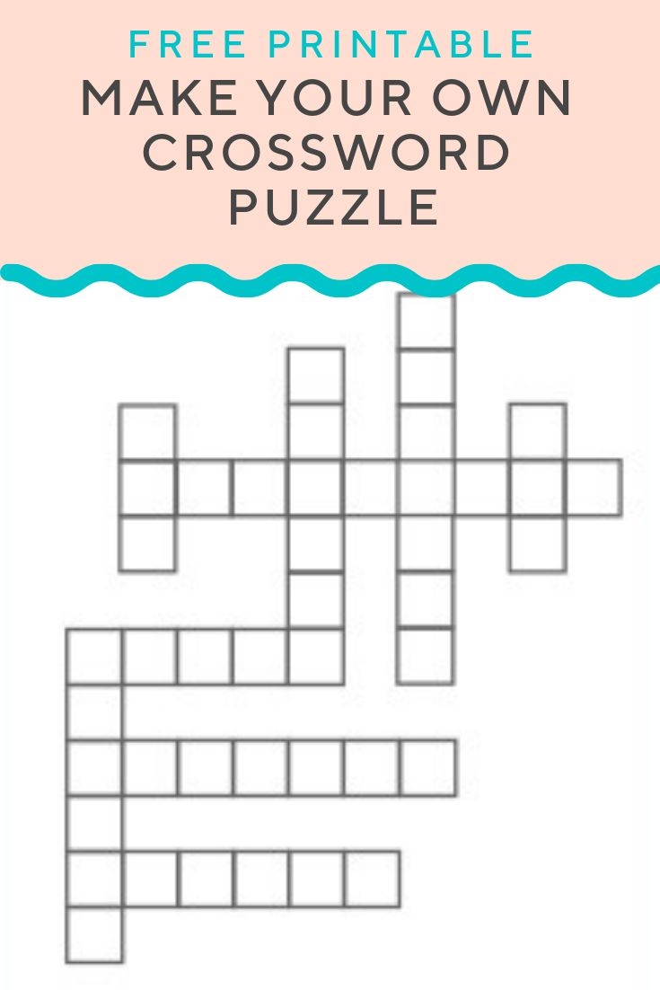 Make Free Crossword Puzzles Printable
