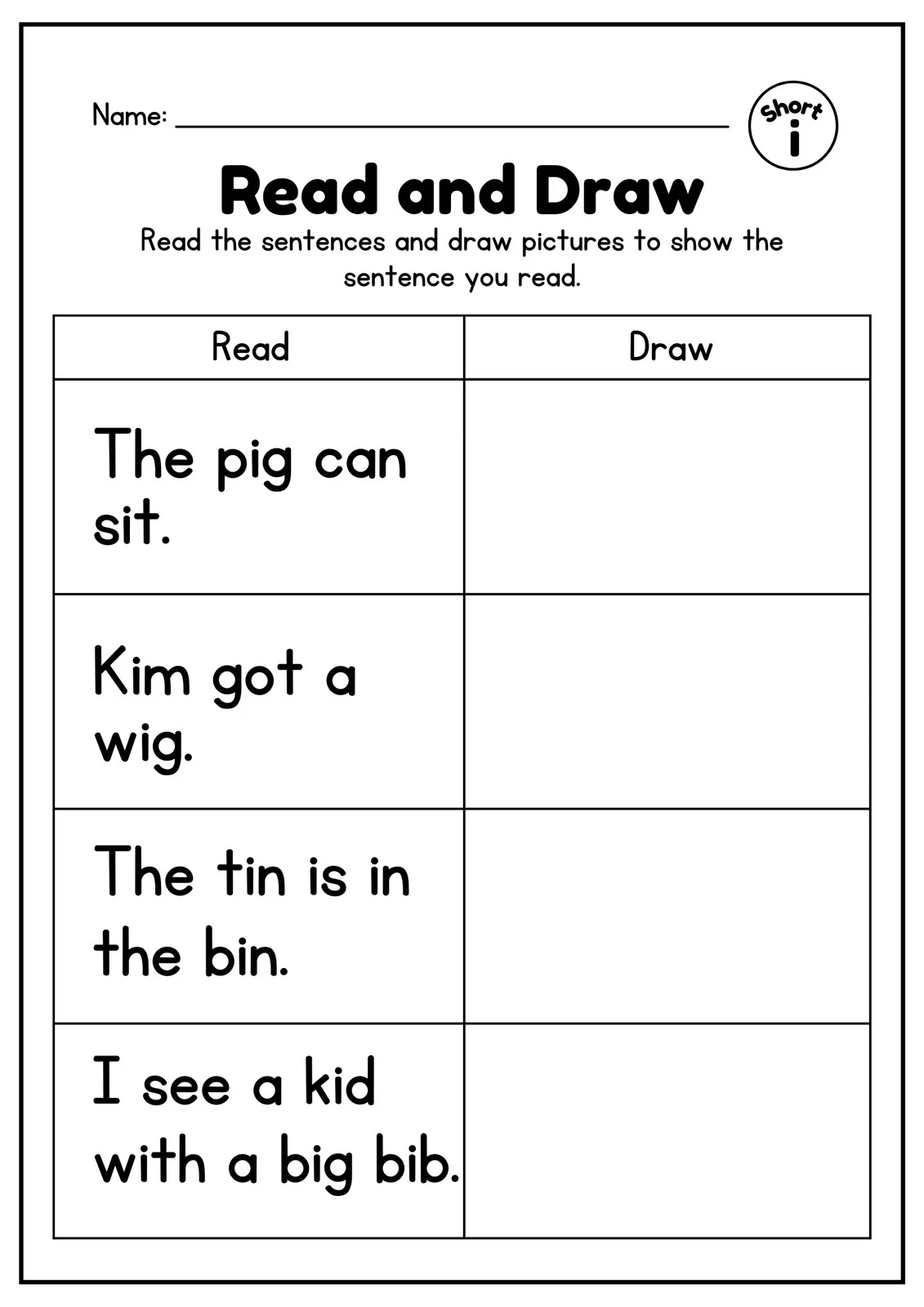 Customize 118 Kindergarten Cvc Worksheets Templates Online Canva