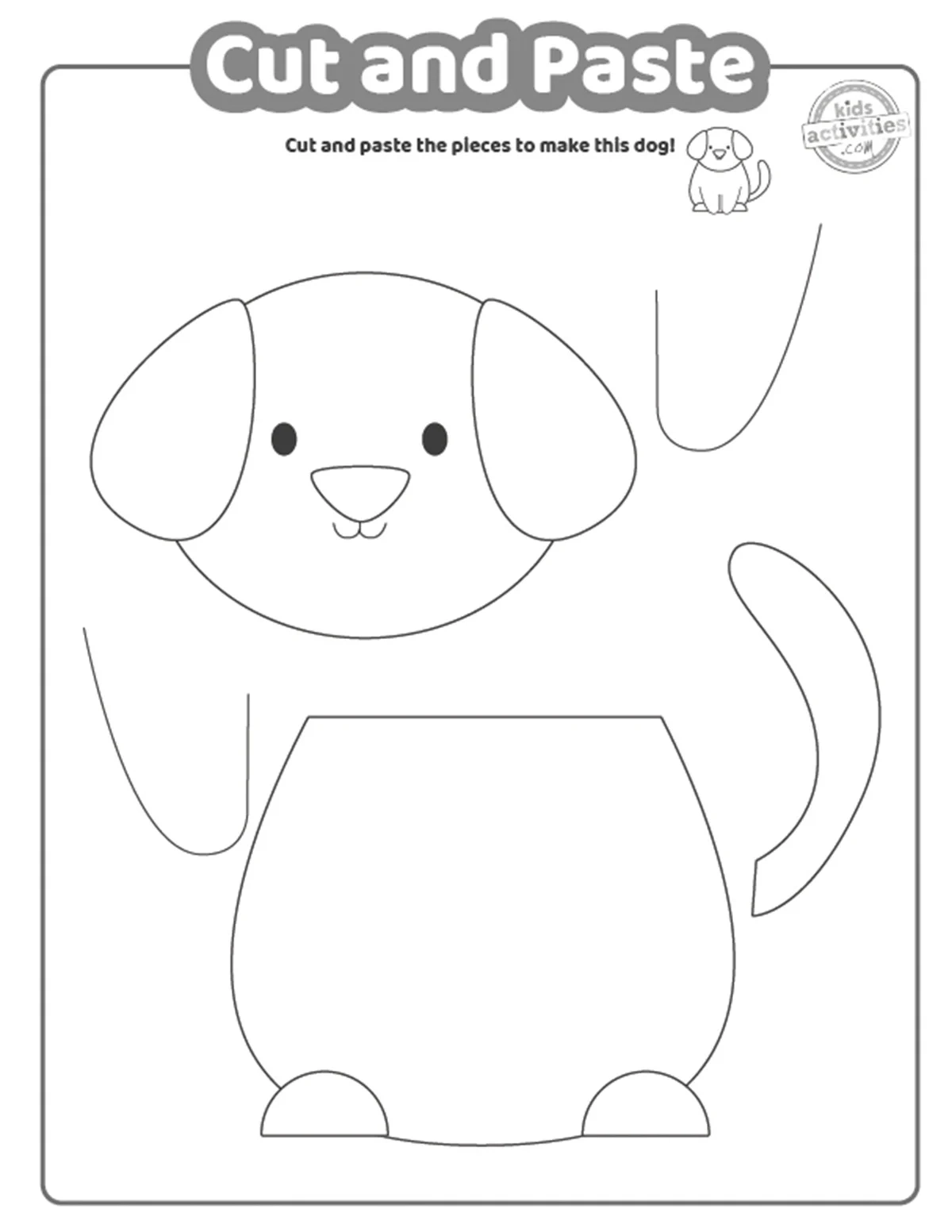 Cut And Paste Printables