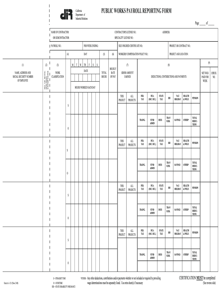 Dir Form A 1 131 Fill Out amp Sign Online DocHub