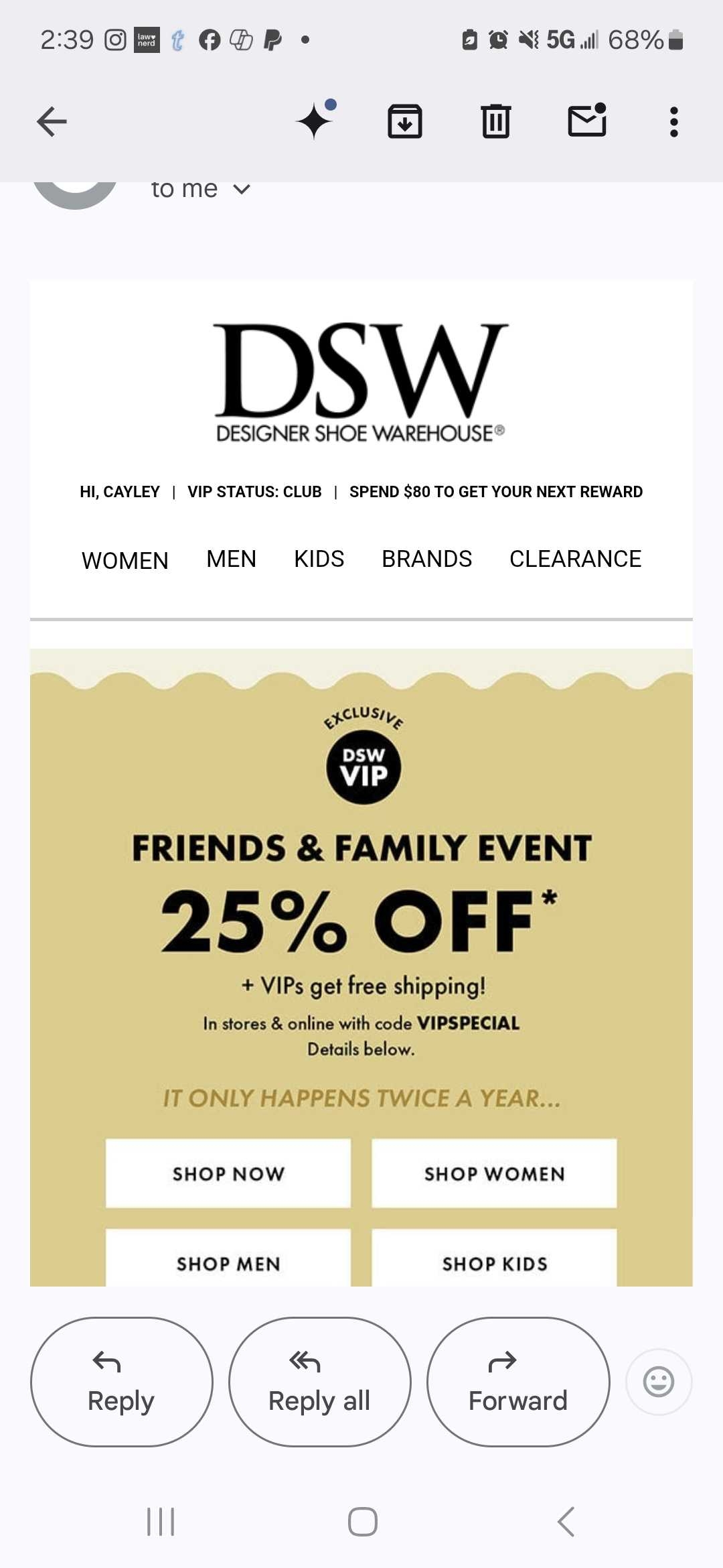 Dsw On Shoes Coupon Code Designer Shoe Warehouse Dsw Coupon In 