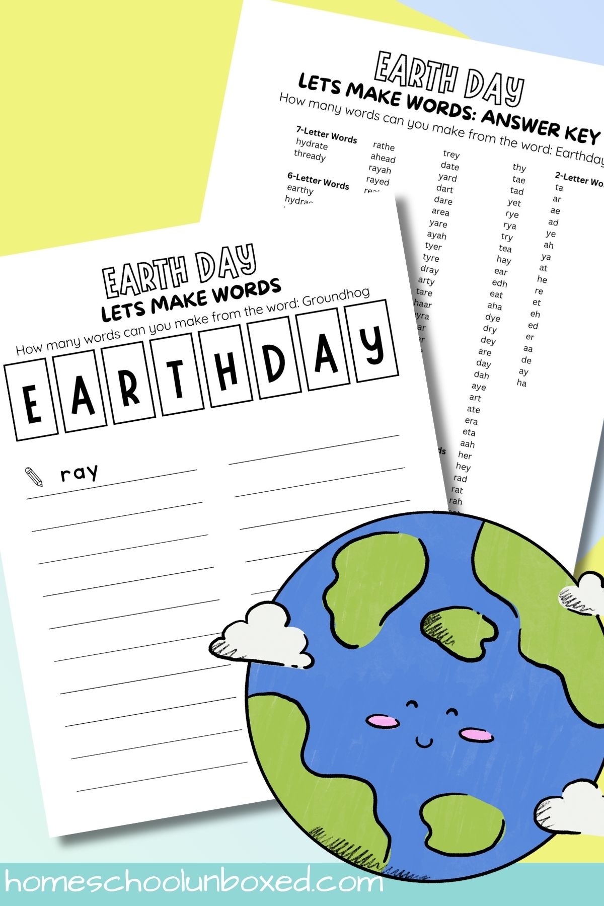 Earth Day Activities Free Printable