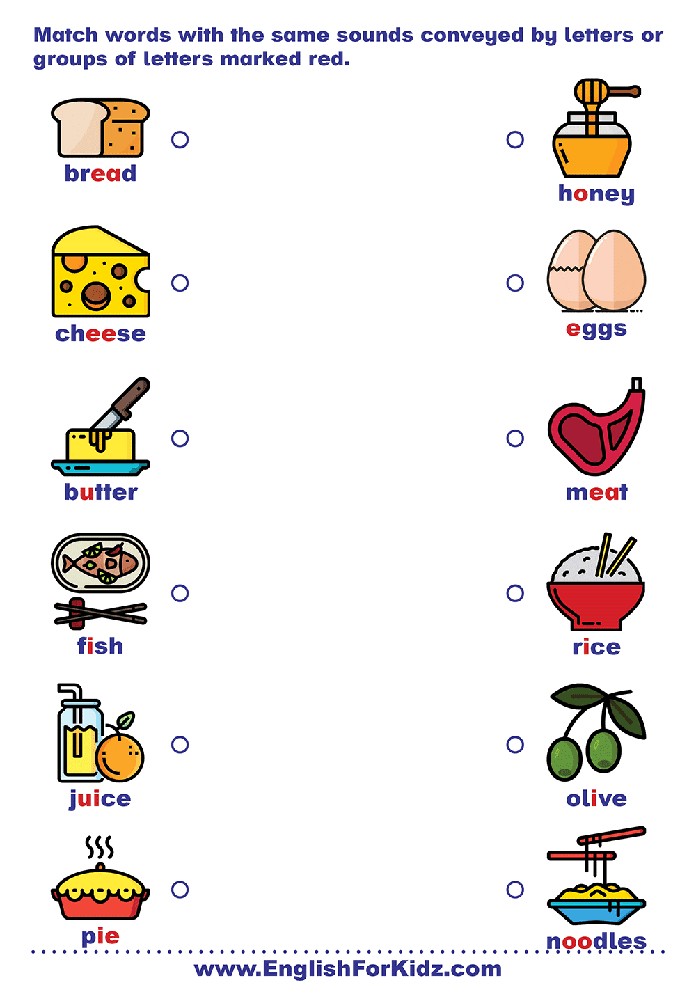 Printable Phonics Worksheets