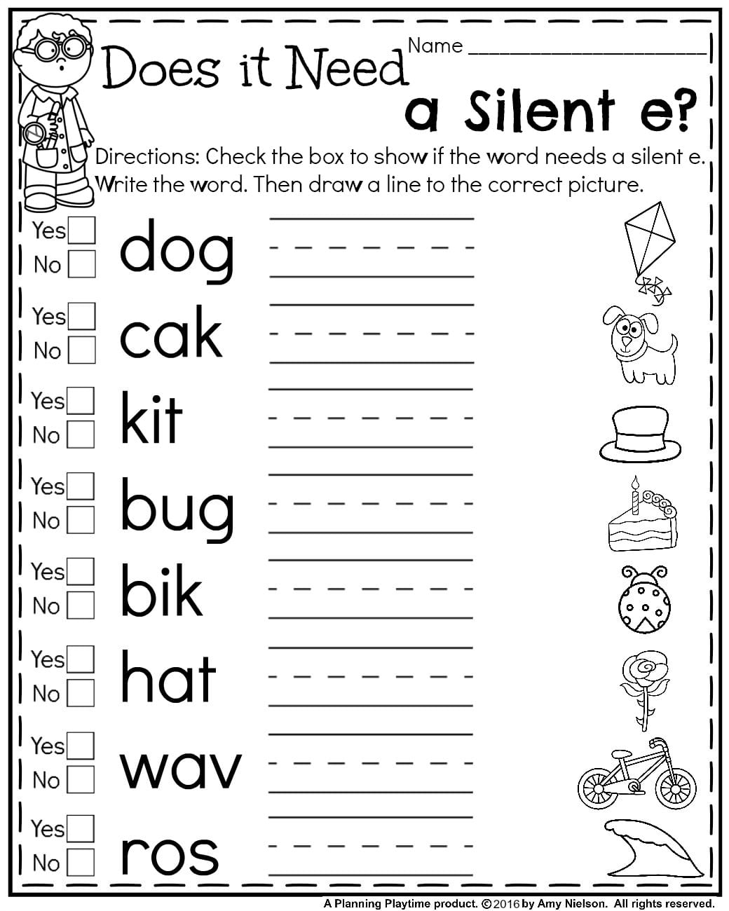 Free Printable First Grade Worksheets