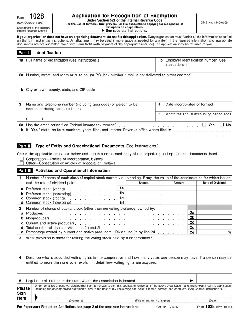 Form 1028 Employment Verification Printable