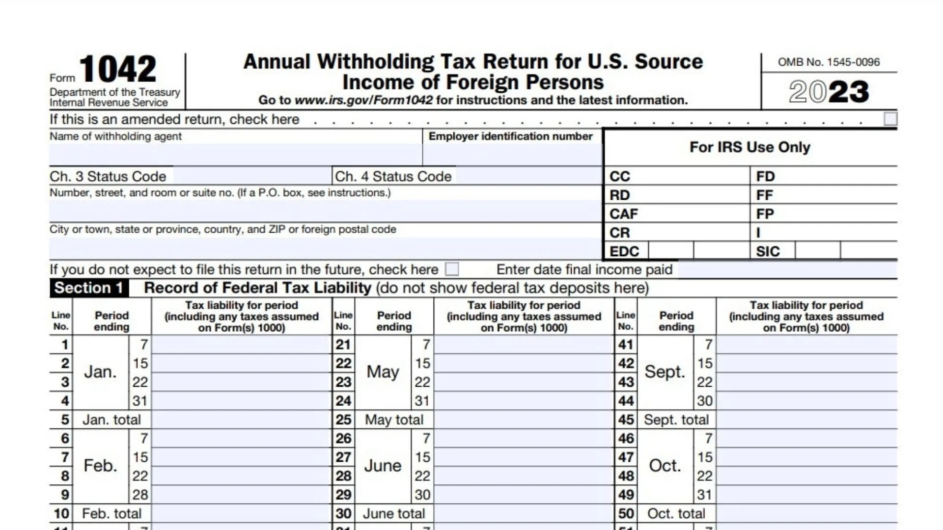 1 Form 2026 Tax Forms