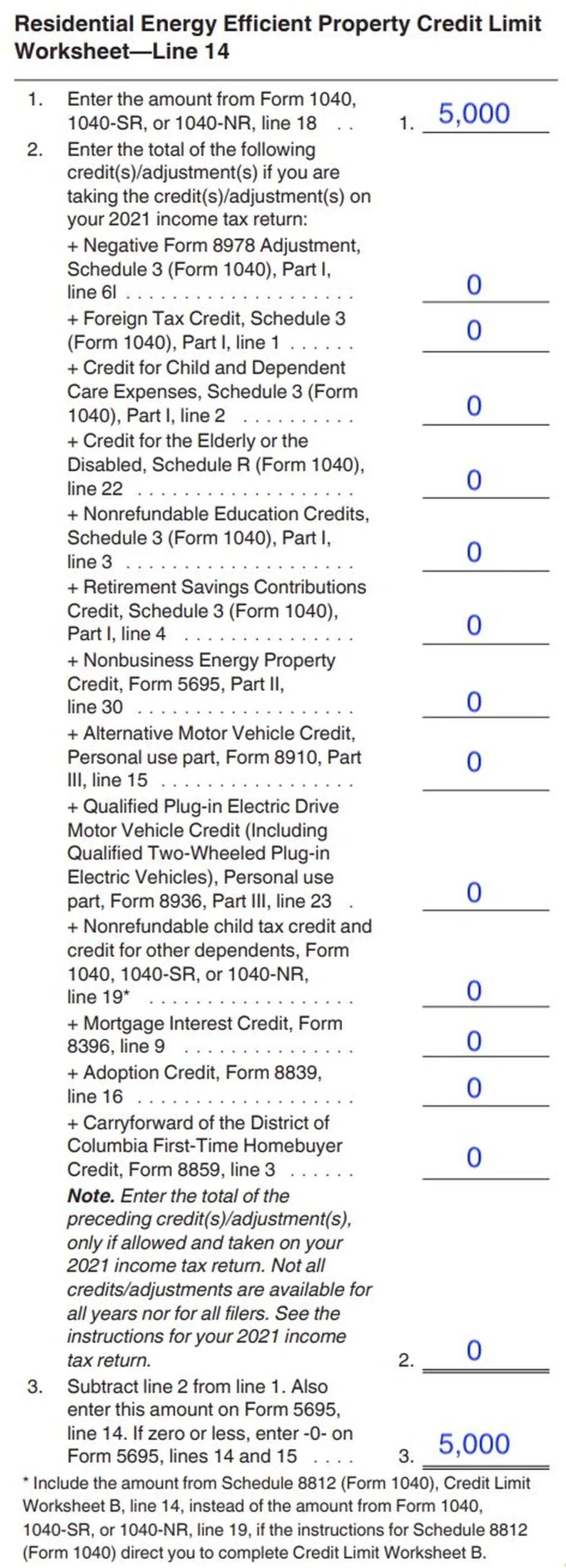 Form 5695 Instructions Claiming The Solar Tax Credit EnergySage