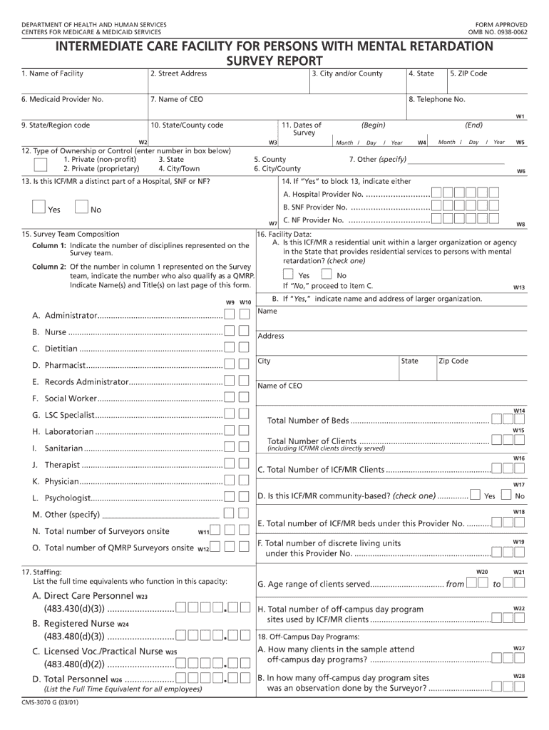 Form Omb 0938 Printable