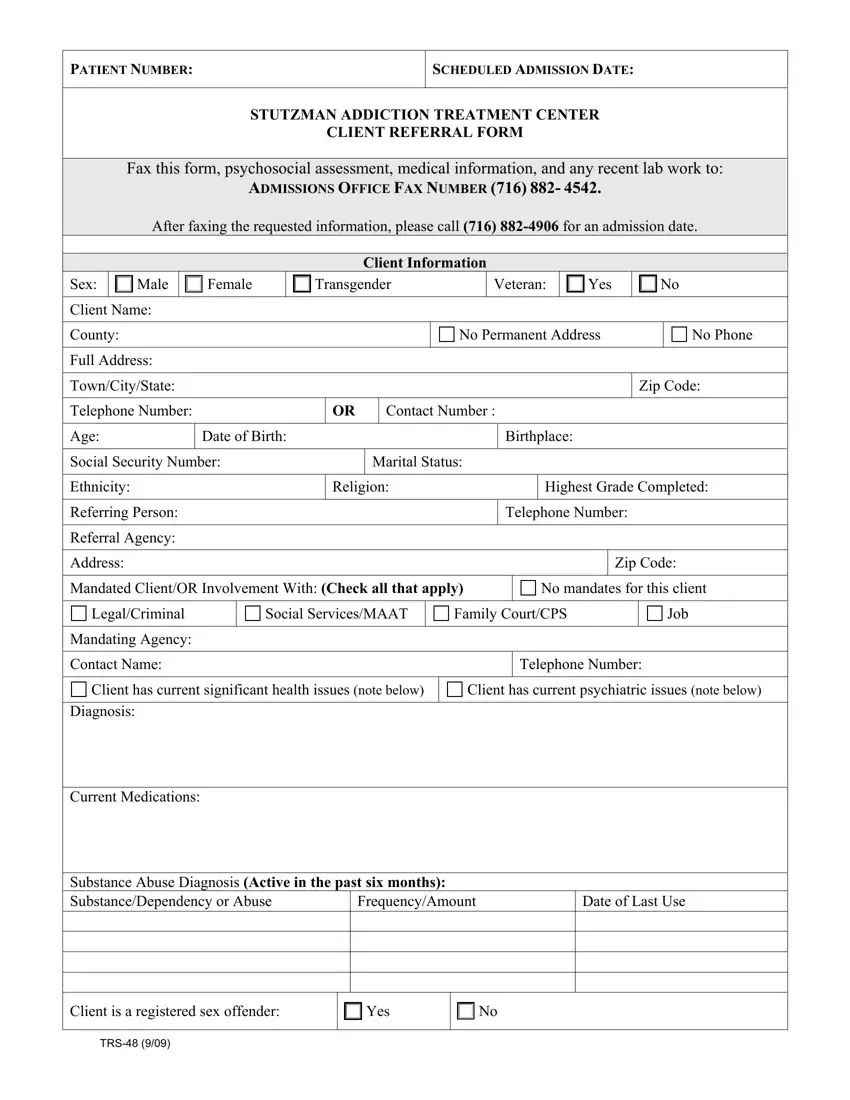 Form Trs 48 Fill Out Printable PDF Forms Online