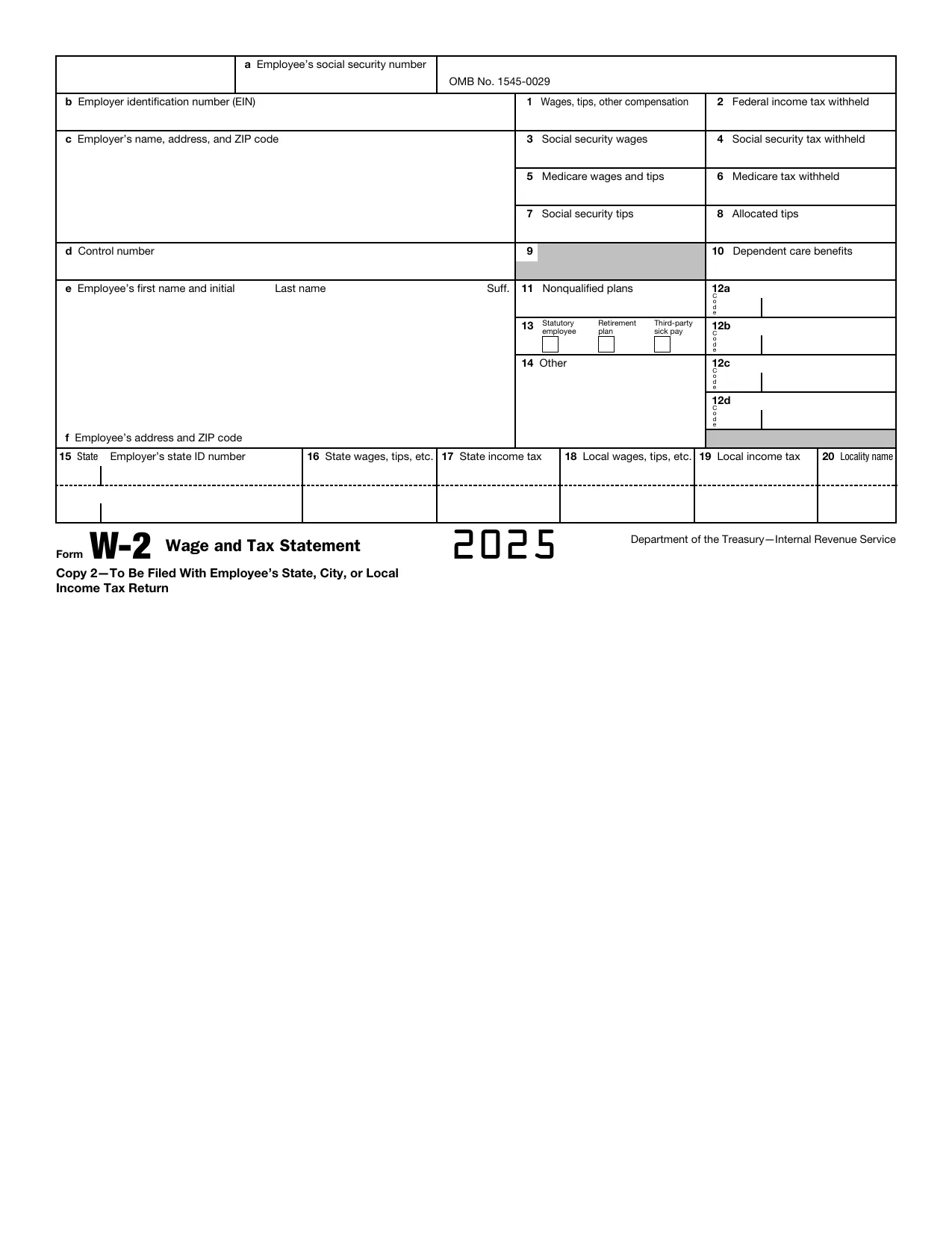 Printable W2 G Form 2026