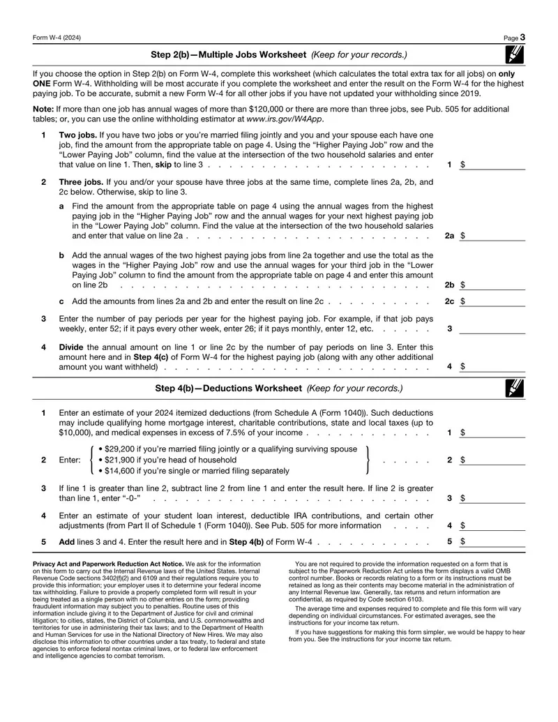Form W 4 Fill And Sign Online With Lumin