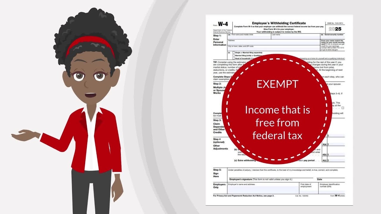 Form W 4 For Tax Free Workers