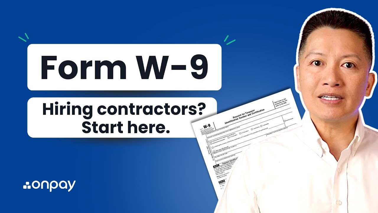 W 9 Form Download 2026