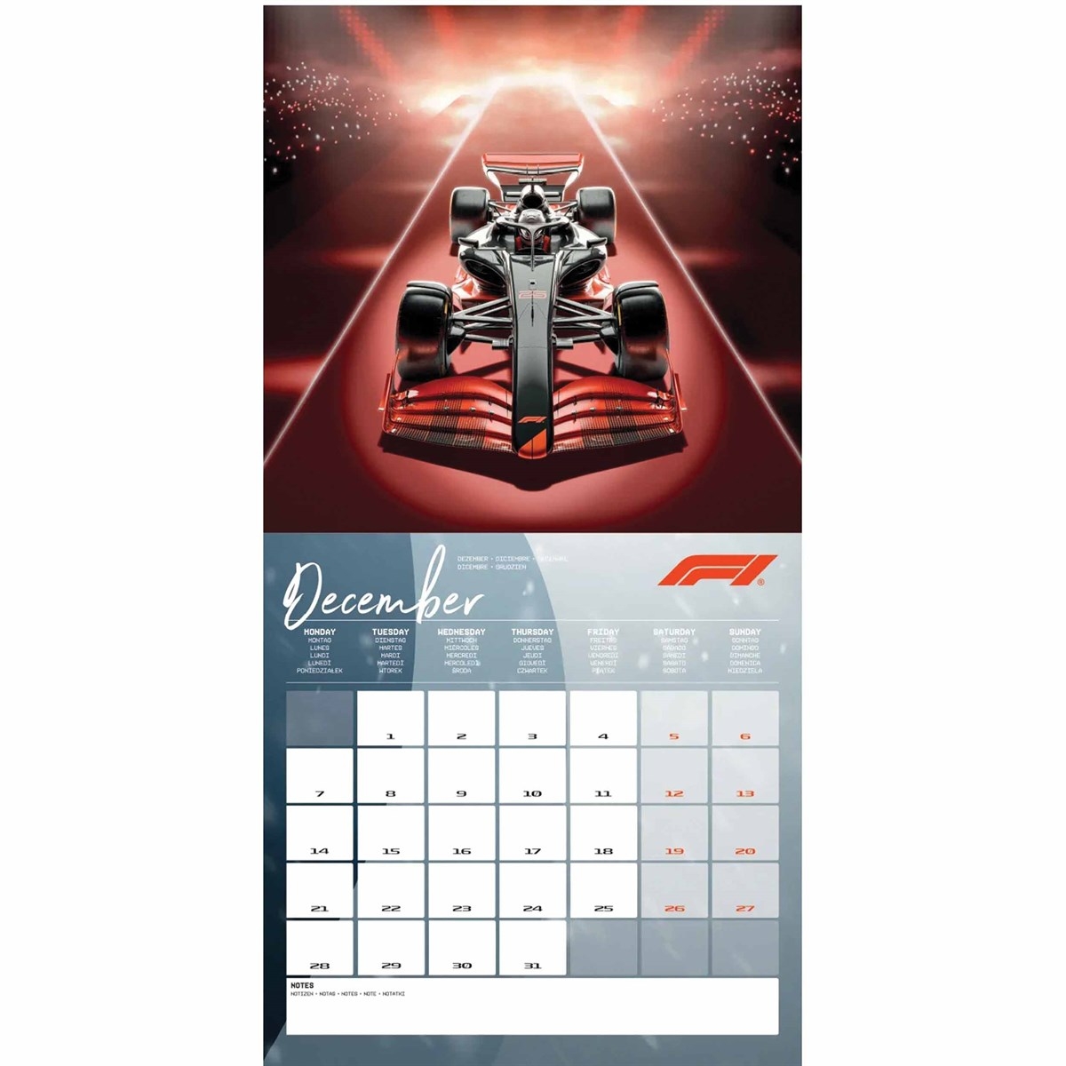 Formula 1 Official Calendar 2026