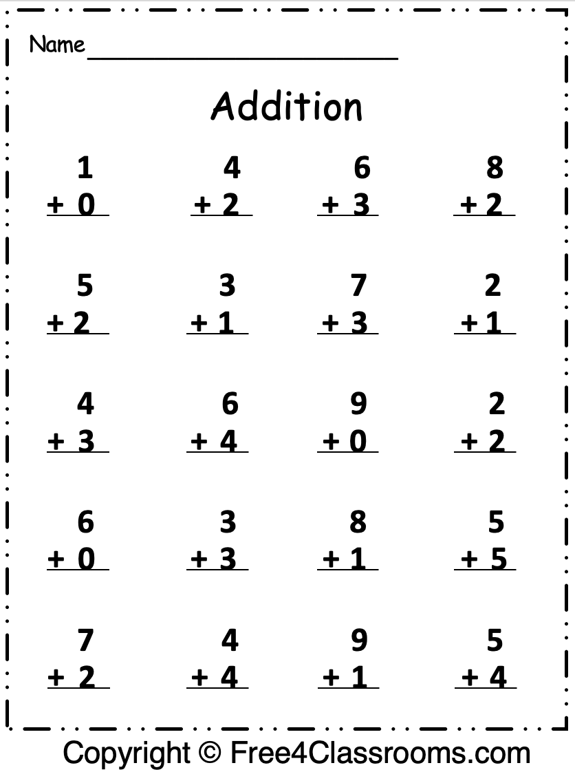 Free Printable 10 Years Old Maths Worksheet