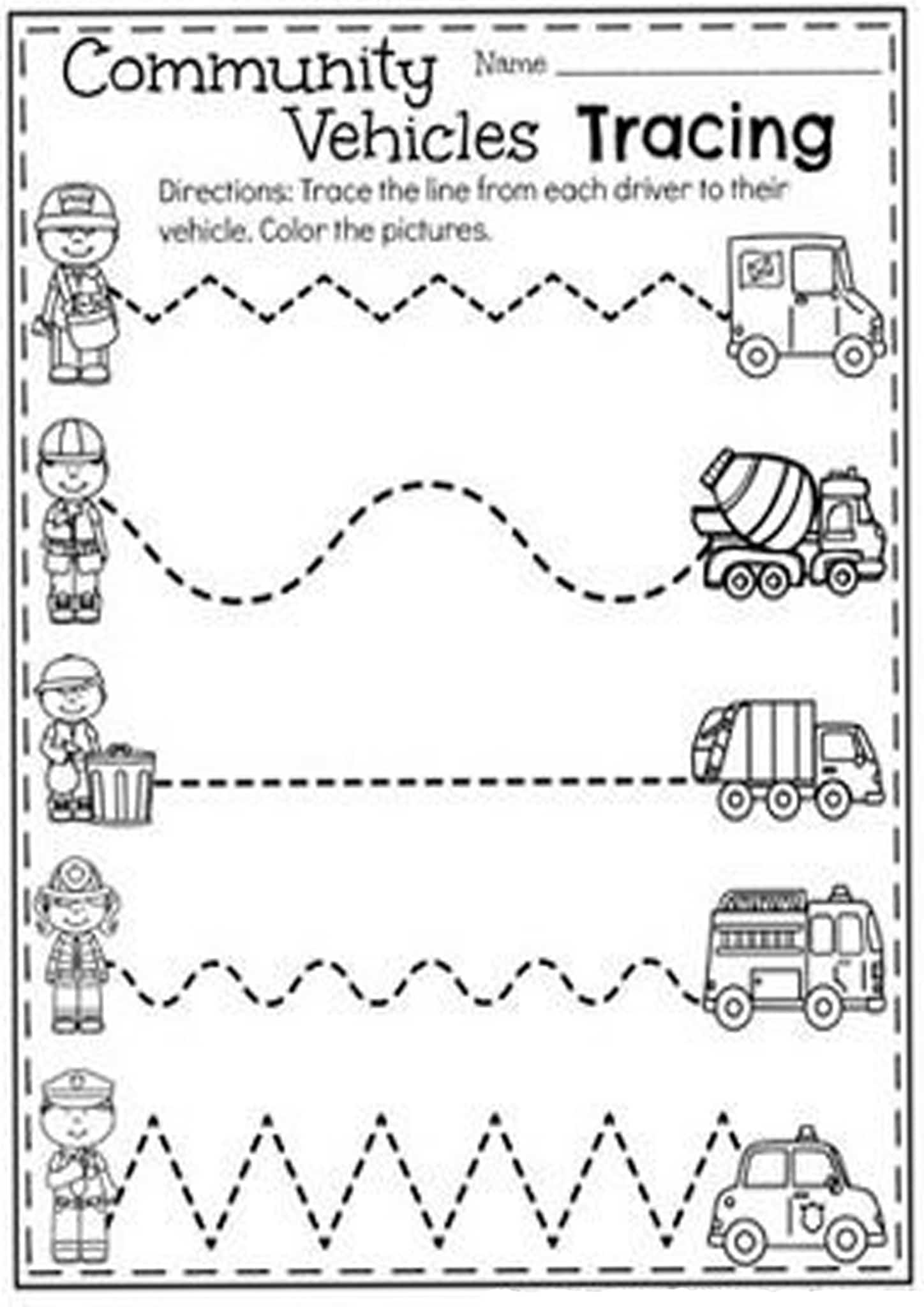 Free And Easy To Print Tracing Lines Worksheets Tulamama 