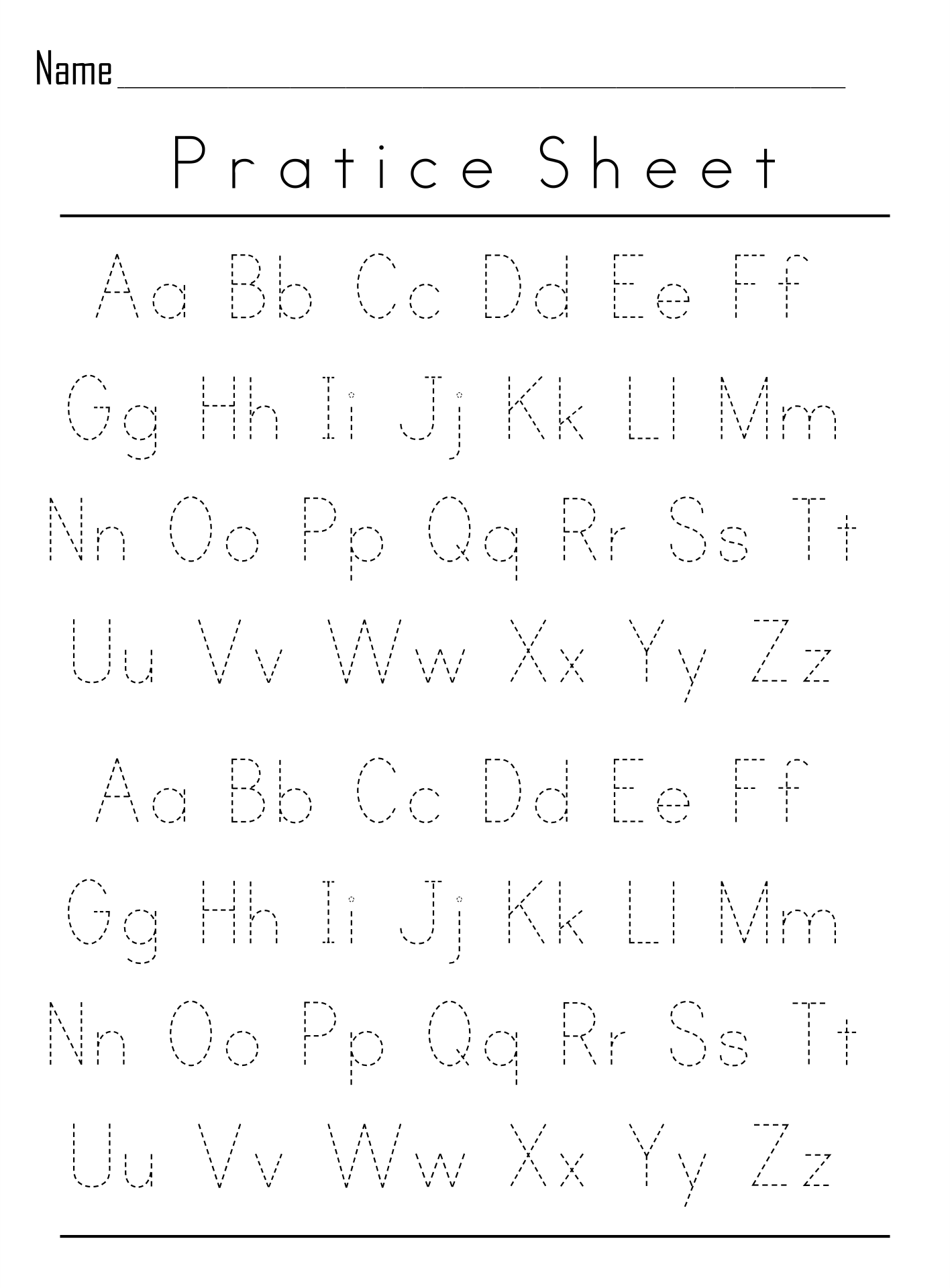 Free Custom Printable Handwriting Worksheet Templates Canva 
