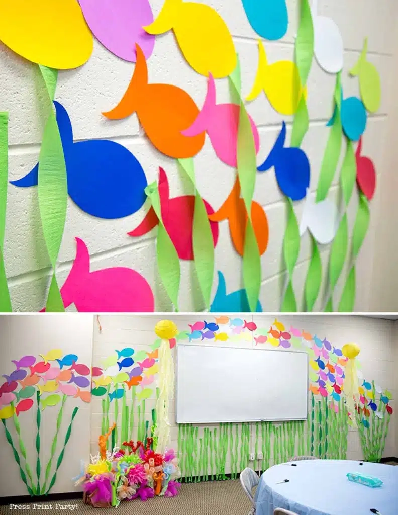 Free Fish Template Printable Perfect For Under the Sea Party Decor