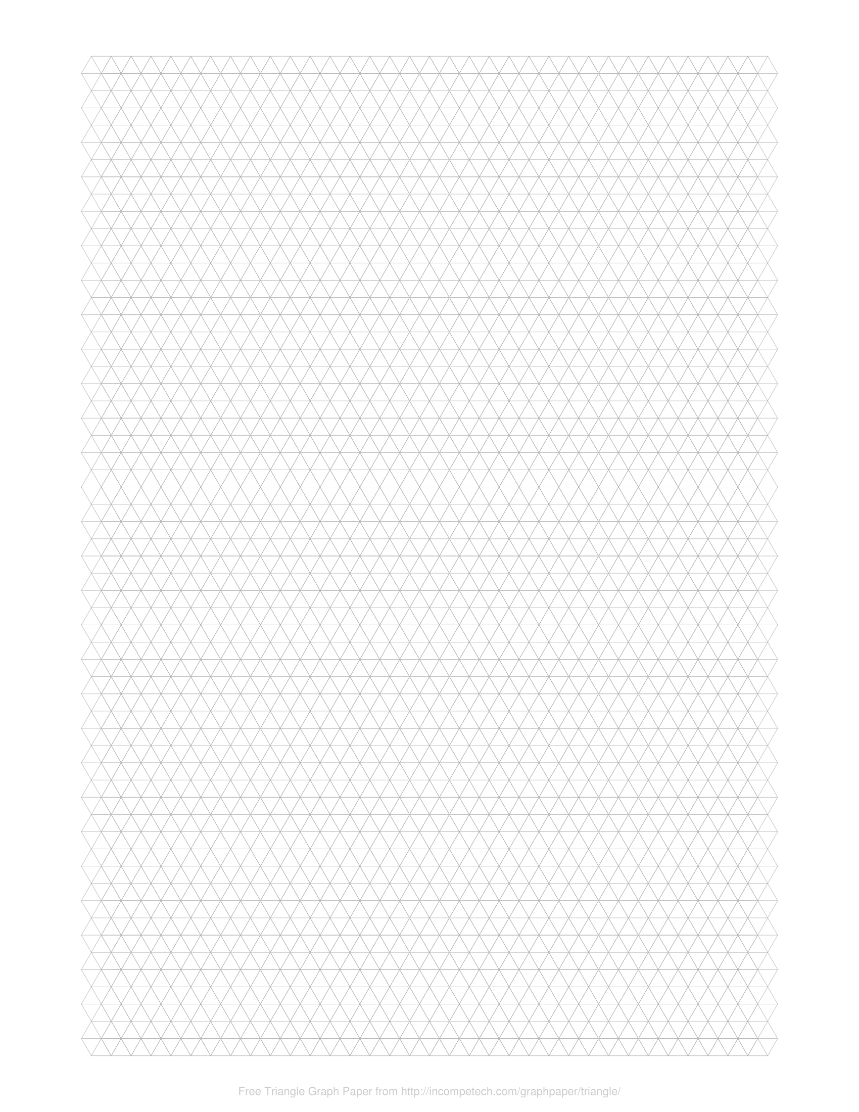 Triangle On Graph Paper