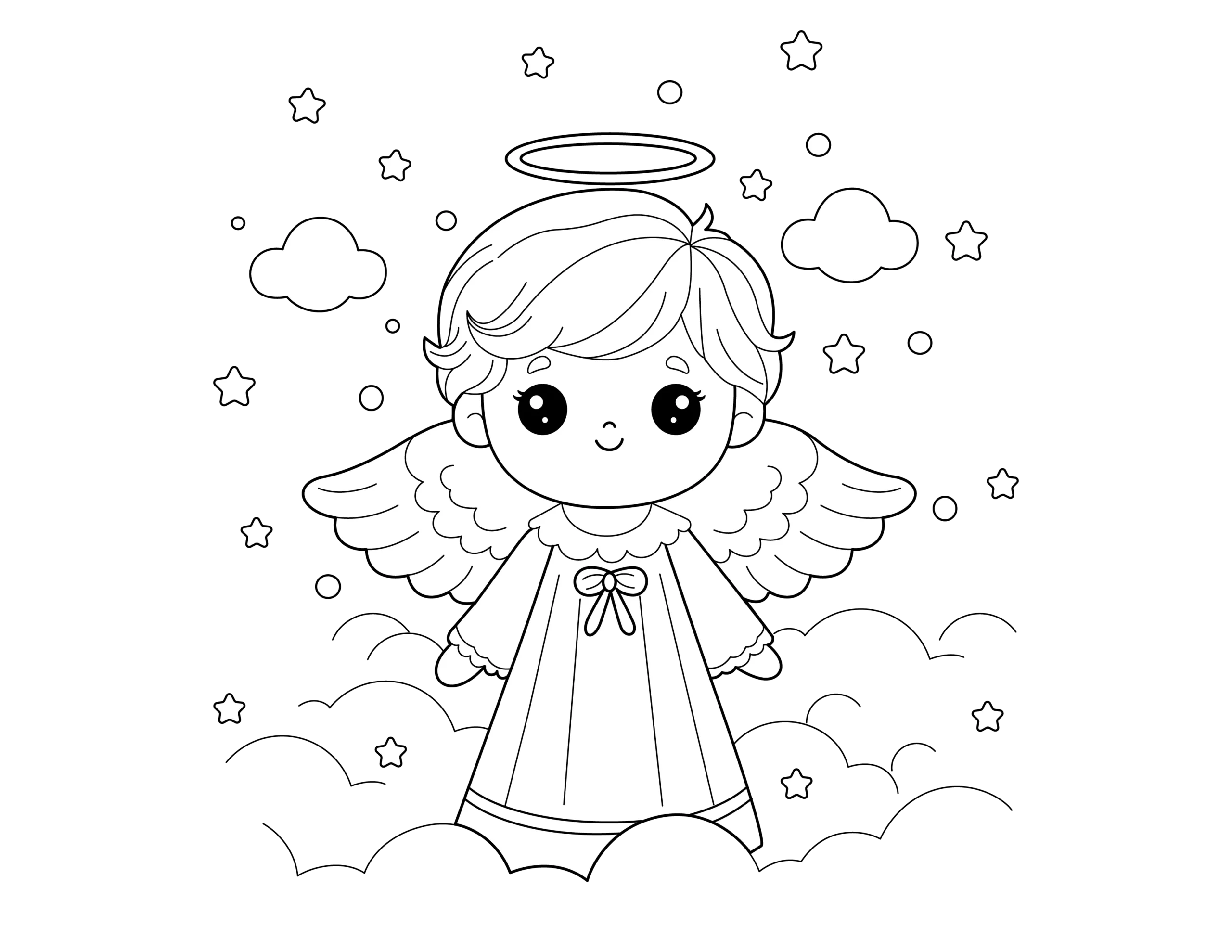Free Printable Angels For Kids