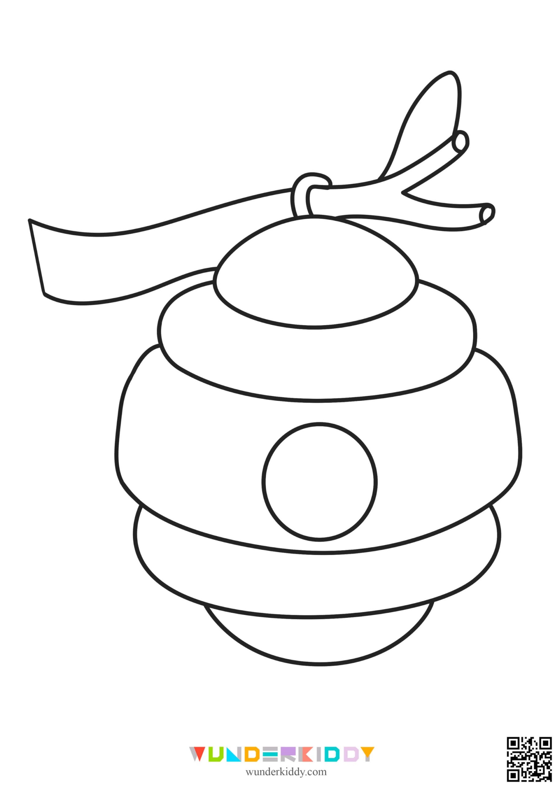 Beehive Template Printable