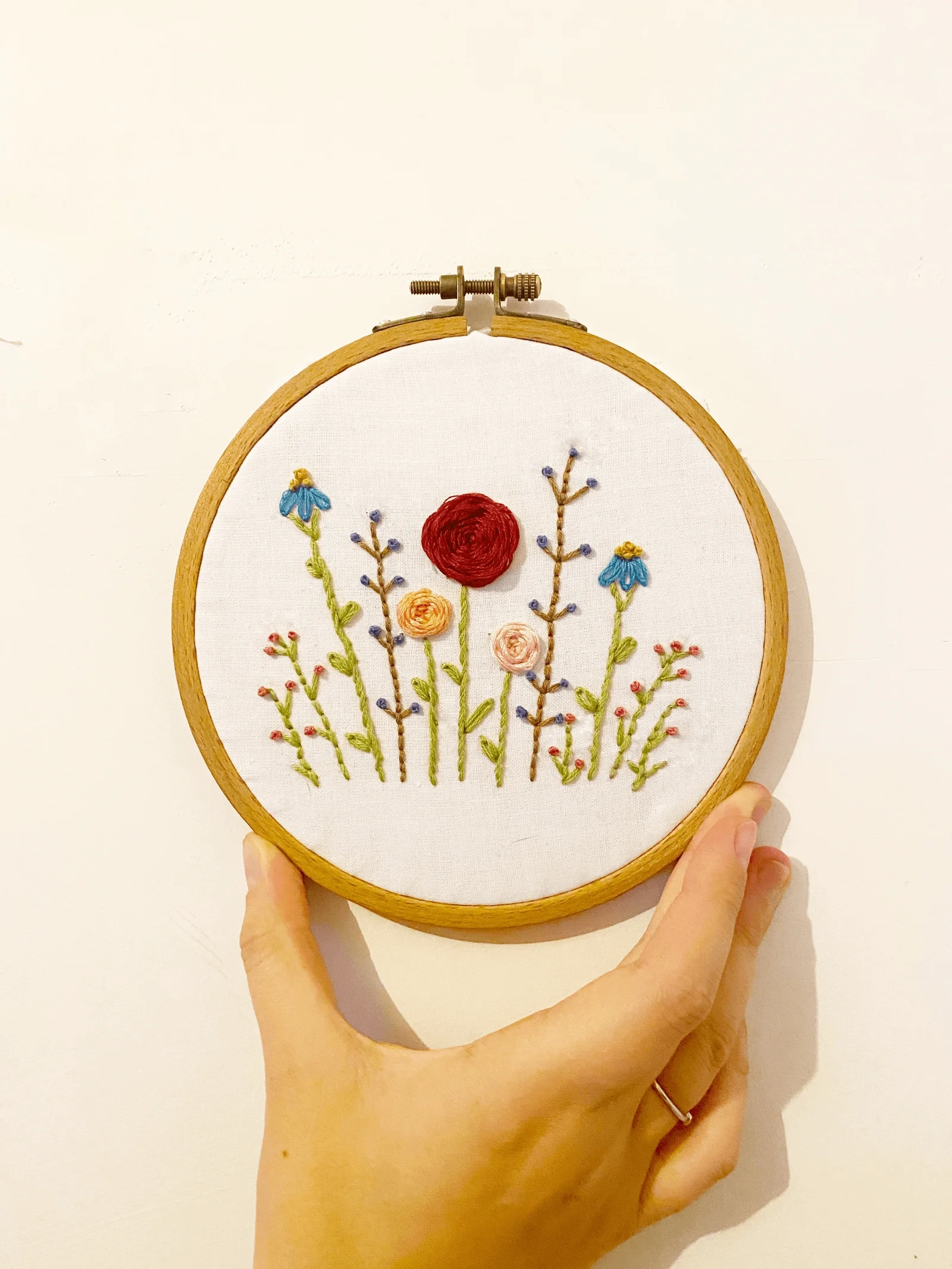 Free Printable Beginner Embroidery Pattern Missy Kate Creations