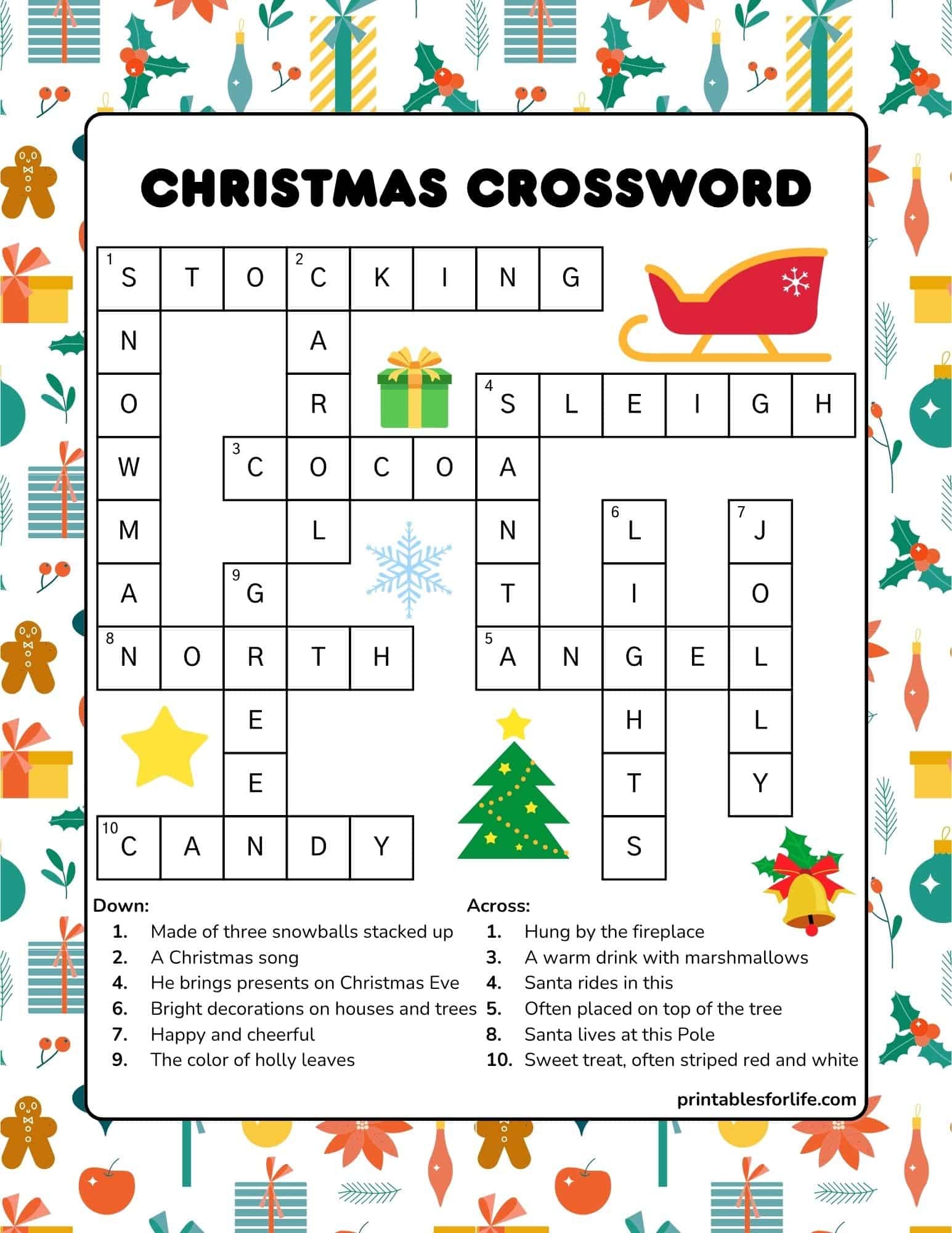Crossword Puzzles And Other Games Printable