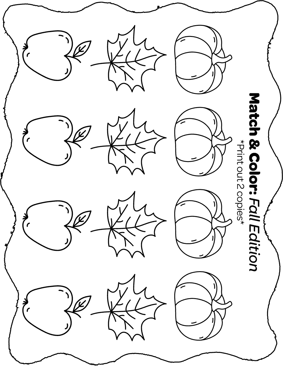 Free Printable Fall Coloring Pages amp Sheets